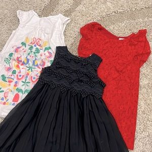 3 x 4T dress bundle